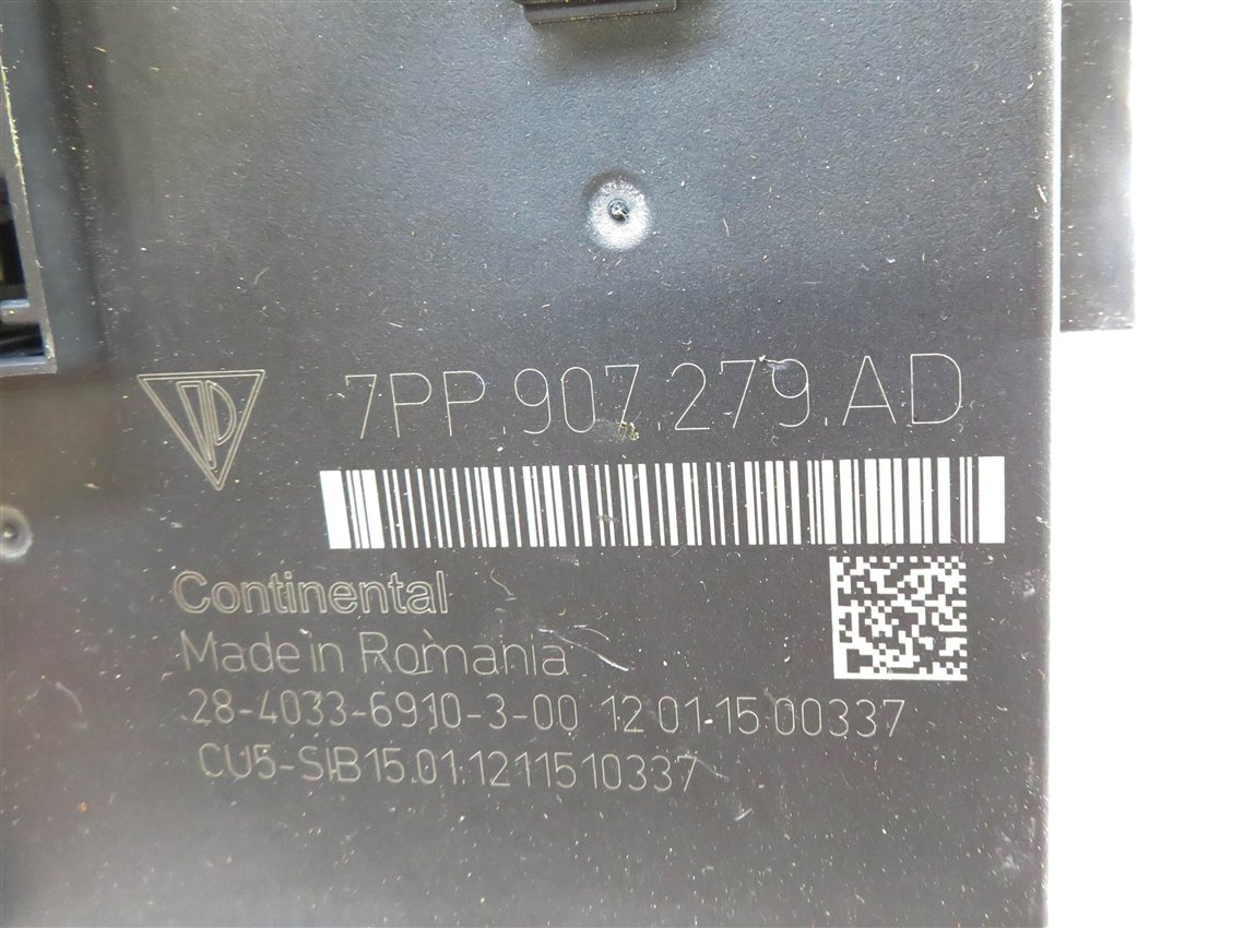Thumbnail 11: 11-18 PORSCHE CAYENNE HYBRID (958) 3.0L M06 ECM BCM IMMOBILIZER MODULE KEY SET