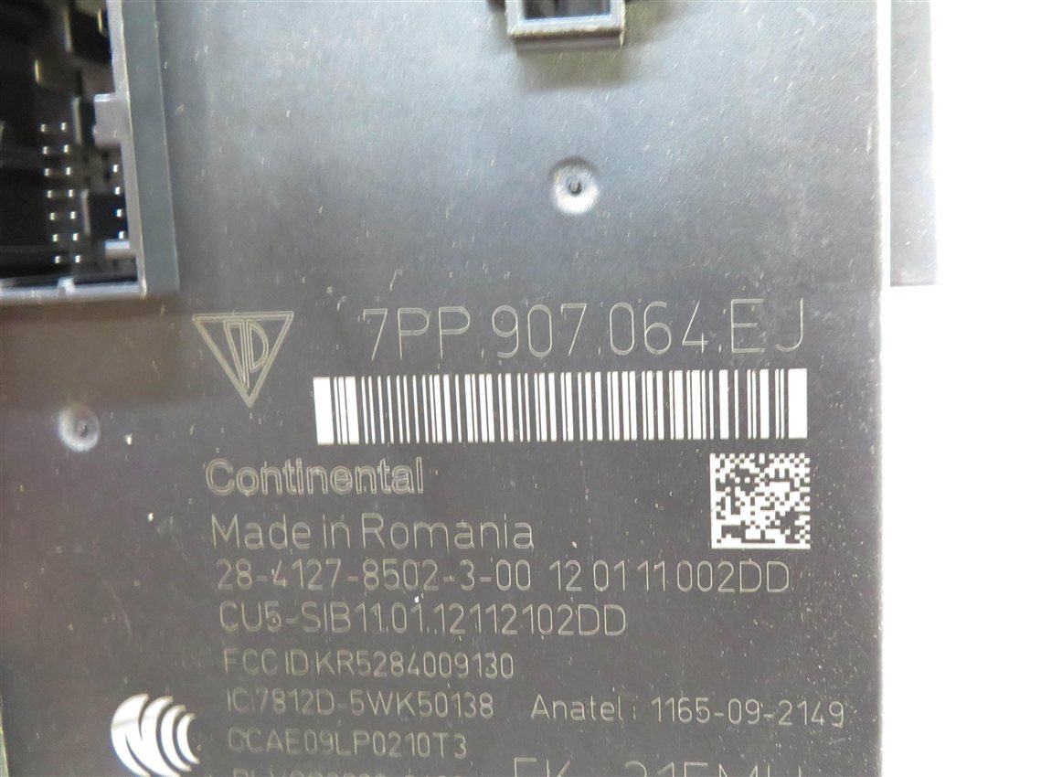 Thumbnail 12: 11-18 PORSCHE CAYENNE HYBRID (958) 3.0L M06 ECM BCM IMMOBILIZER MODULE KEY SET