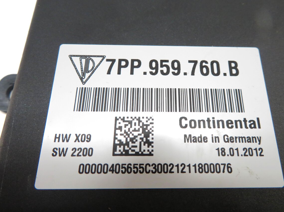 Thumbnail 5: 2012 PORSCHE CAYENNE (958) RIGHT FRONT PASSENGER SEAT CONTROL MODULE