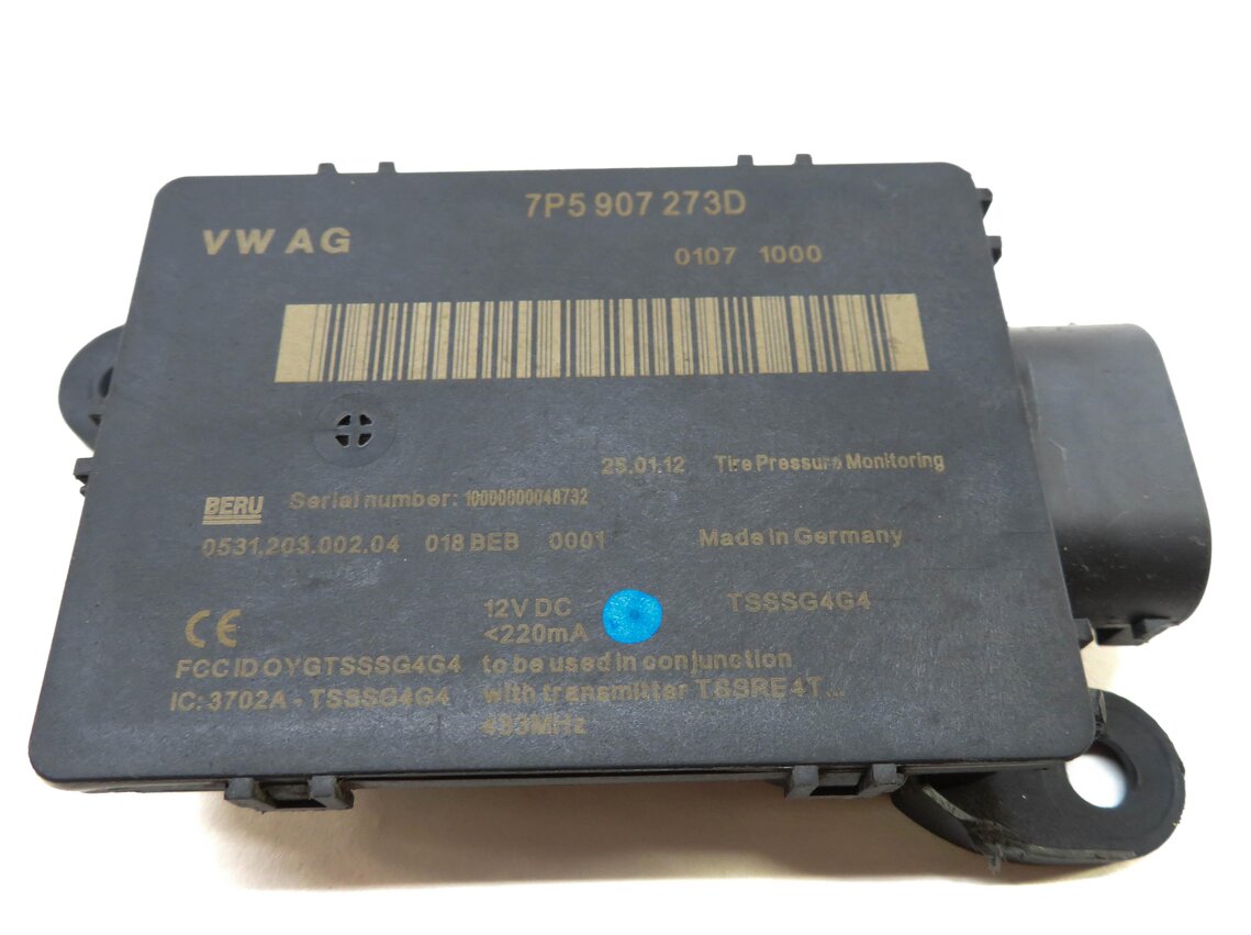 Thumbnail 5: 2012 PORSCHE CAYENNE (958) TPMS TIRE AIR PRESSURE CONTROL MODULE