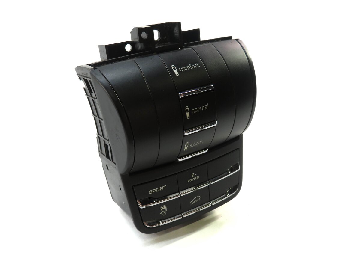 Thumbnail 3: 2012 PORSCHE CAYENNE HYBRID (958) SUSPENSION TERRAIN CONTROL SWITCH BUTTON