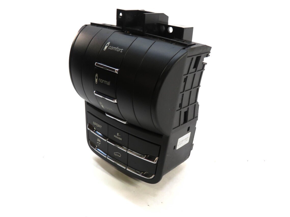 Thumbnail 4: 2012 PORSCHE CAYENNE HYBRID (958) SUSPENSION TERRAIN CONTROL SWITCH BUTTON