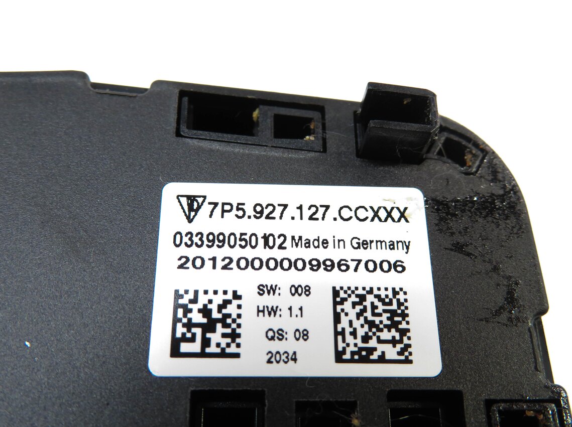 Thumbnail 8: 2012 PORSCHE CAYENNE HYBRID (958) SUSPENSION TERRAIN CONTROL SWITCH BUTTON