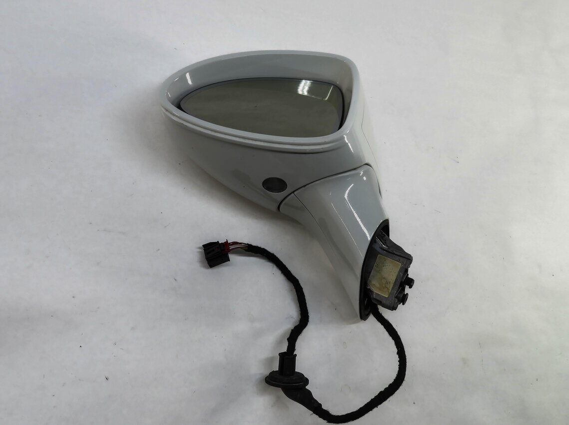 Thumbnail 3: 11-14 PORSCHE CAYENNE (958) LEFT - PFOLD HEAT MEM AUTODIM DOOR MIRROR (WHITE)