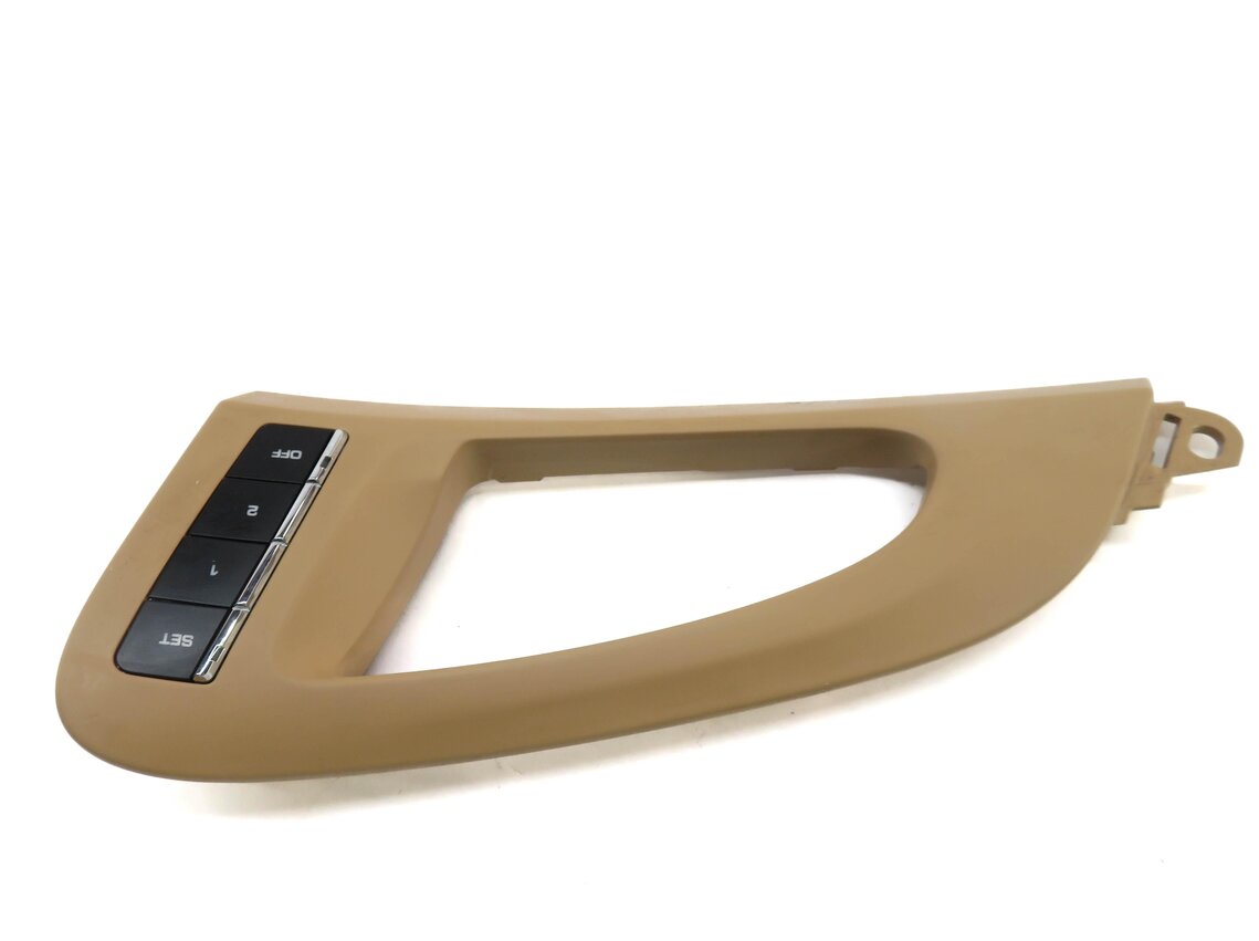 Thumbnail 3: 2012 PORSCHE CAYENNE (958) LEFT FRONT DRIVER SEAT MEMORY SWITCH w/ TRIM (BEIGE)