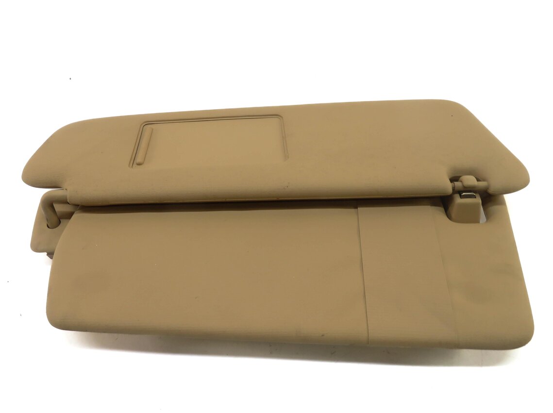Thumbnail 3: 2011-2014 PORSCHE CAYENNE (958) RIGHT PASSENGER SUNVISOR SUN VISOR SHADE (BEIGE)