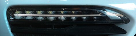 Thumbnail 2: 11-14 PORSCHE CAYENNE (958) RIGHT FRONT DRL DAY TIME RUNNING MARKER LIGHT LAMP