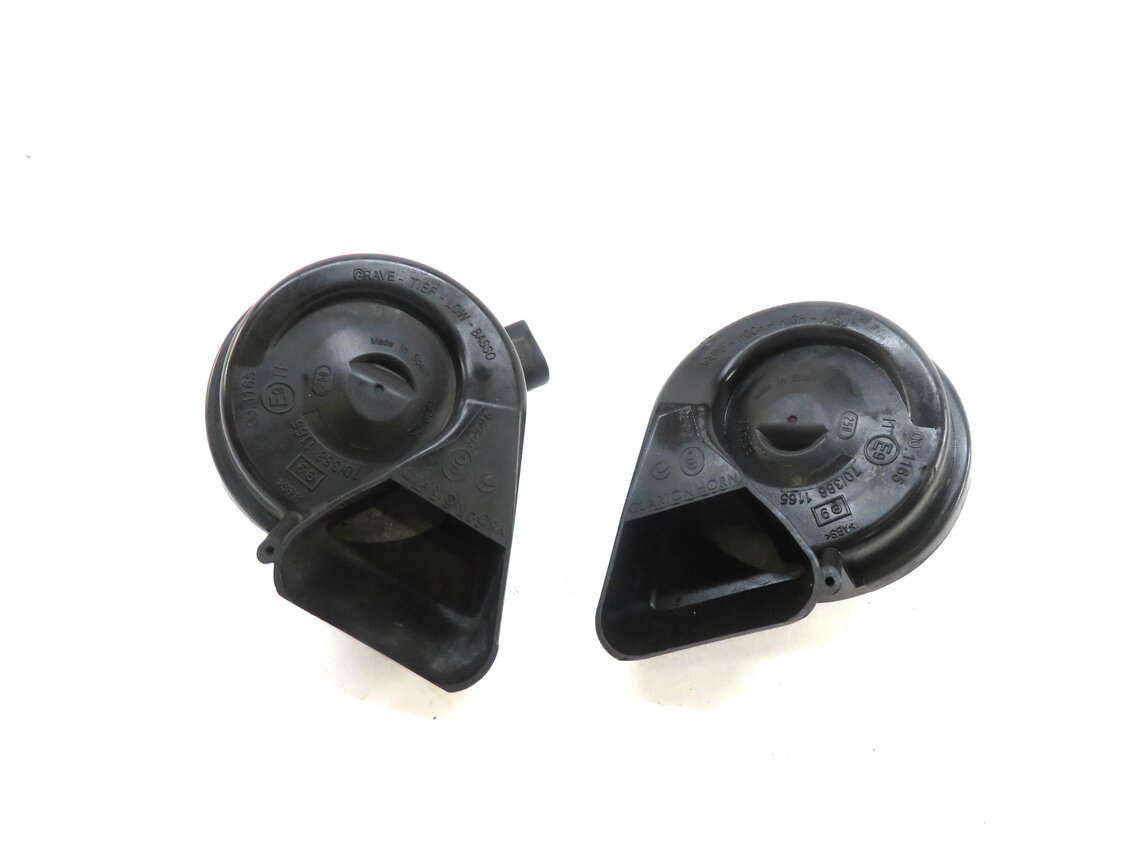 Thumbnail 2: 2011-2013 PORSCHE CAYENNE (958) HIGH & LOW TONE HORN SET-2