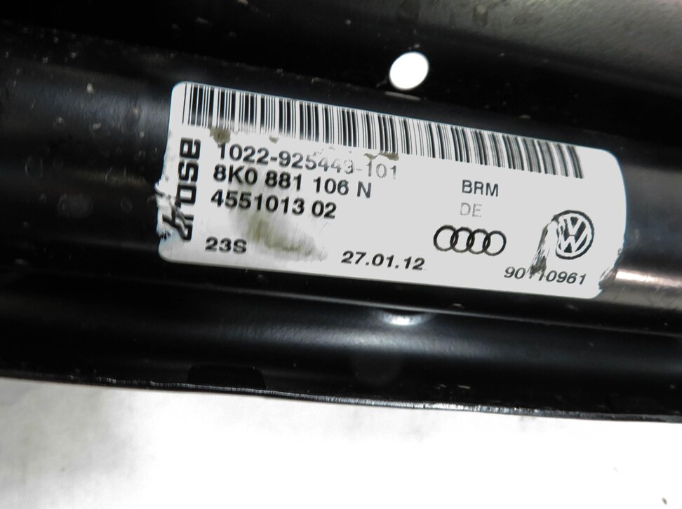Thumbnail 6: 2011-2014 PORSCHE CAYENNE (958) RIGHT FRONT PASSENGER SEAT TRACK w/ MEMORY