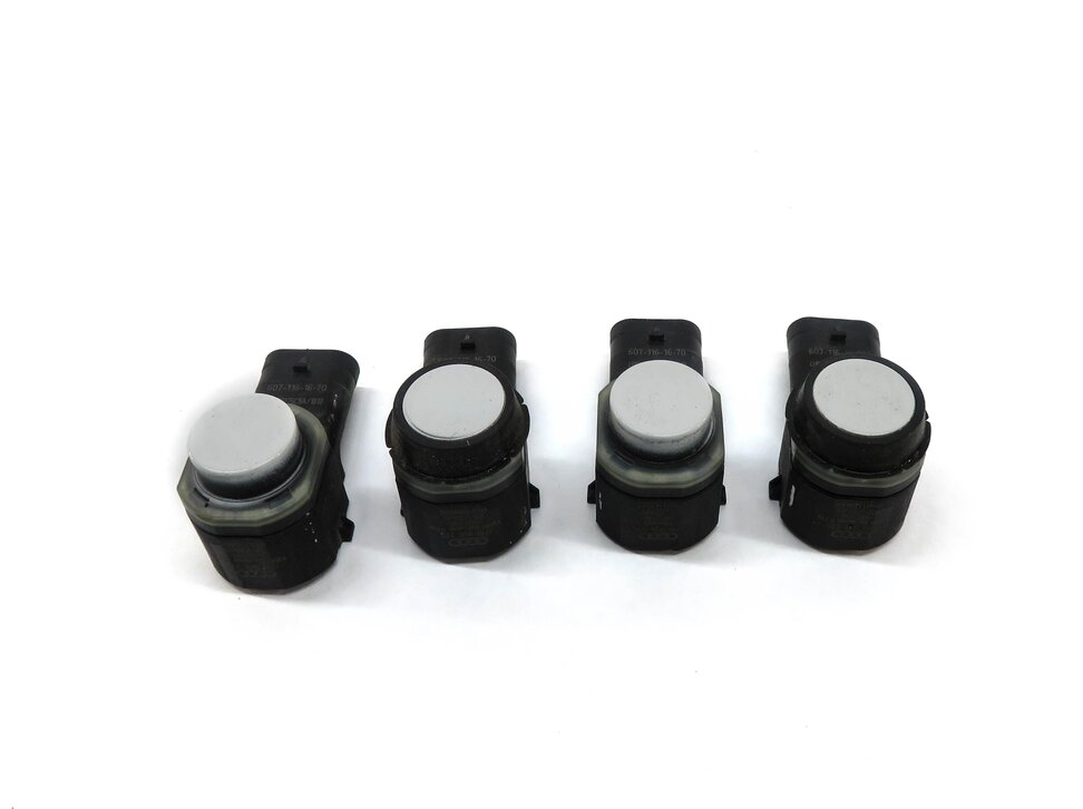 Thumbnail 2: 2012 PORSCHE CAYENNE (958) REAR PDC PARK DISTANCE SENSOR SET-4 (WHITE 0Q)
