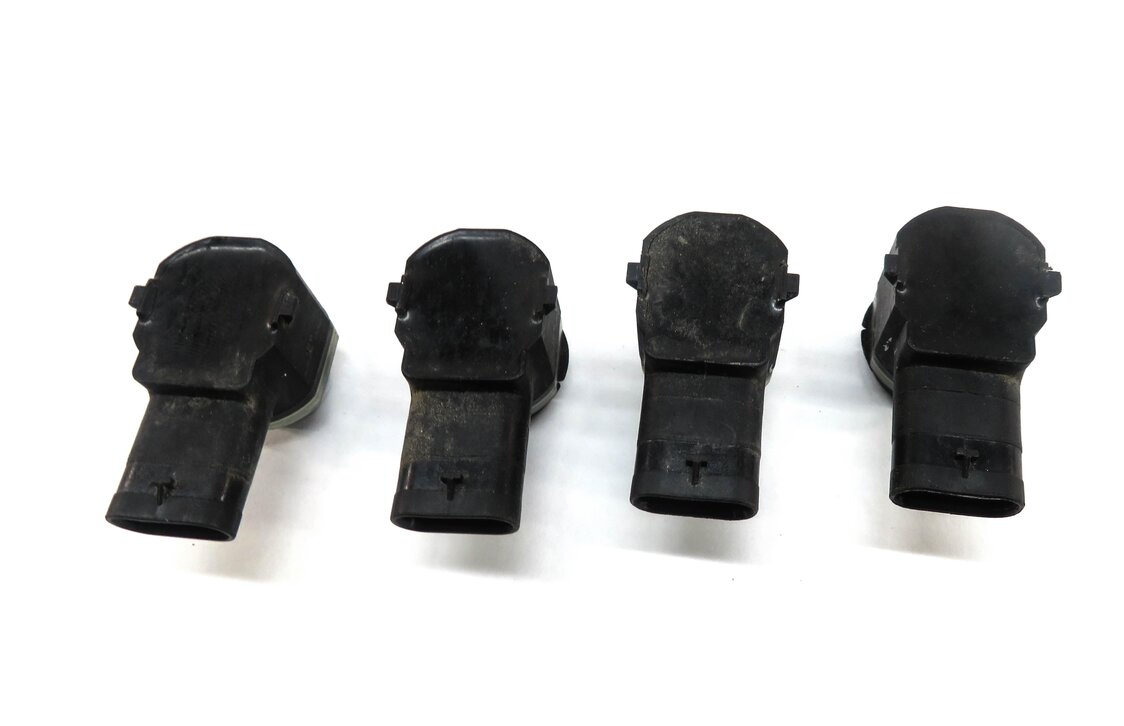 Thumbnail 3: 2012 PORSCHE CAYENNE (958) REAR PDC PARK DISTANCE SENSOR SET-4 (WHITE 0Q)