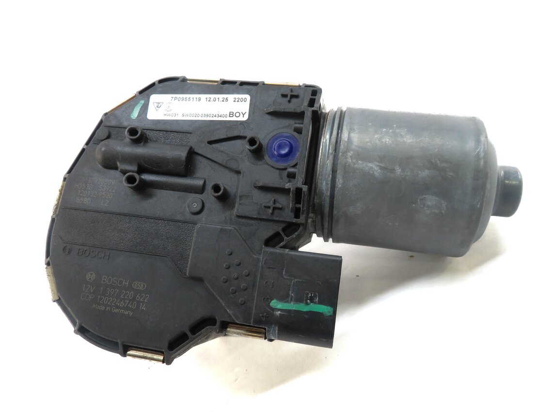 Thumbnail 2: 2011-2018 PORSCHE CAYENNE (958) FRONT WINDSHIELD WIPER MOTOR