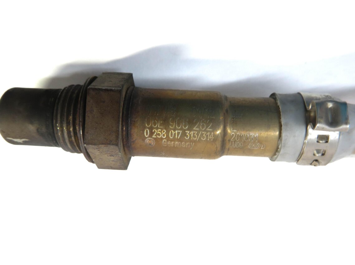 Thumbnail 4: 2012 PORSCHE CAYENNE HYBRID (958) 3.0L PRE POST CAT O2 OXYGEN SENSOR SET-4