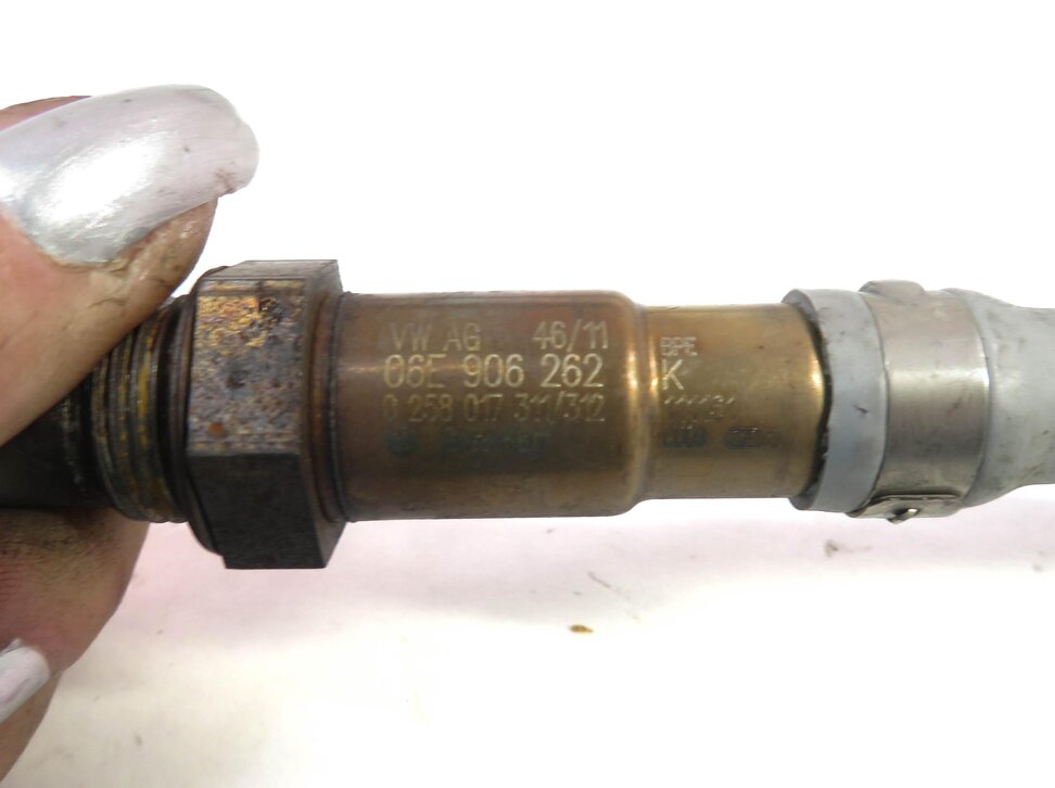 Thumbnail 7: 2012 PORSCHE CAYENNE HYBRID (958) 3.0L PRE POST CAT O2 OXYGEN SENSOR SET-4