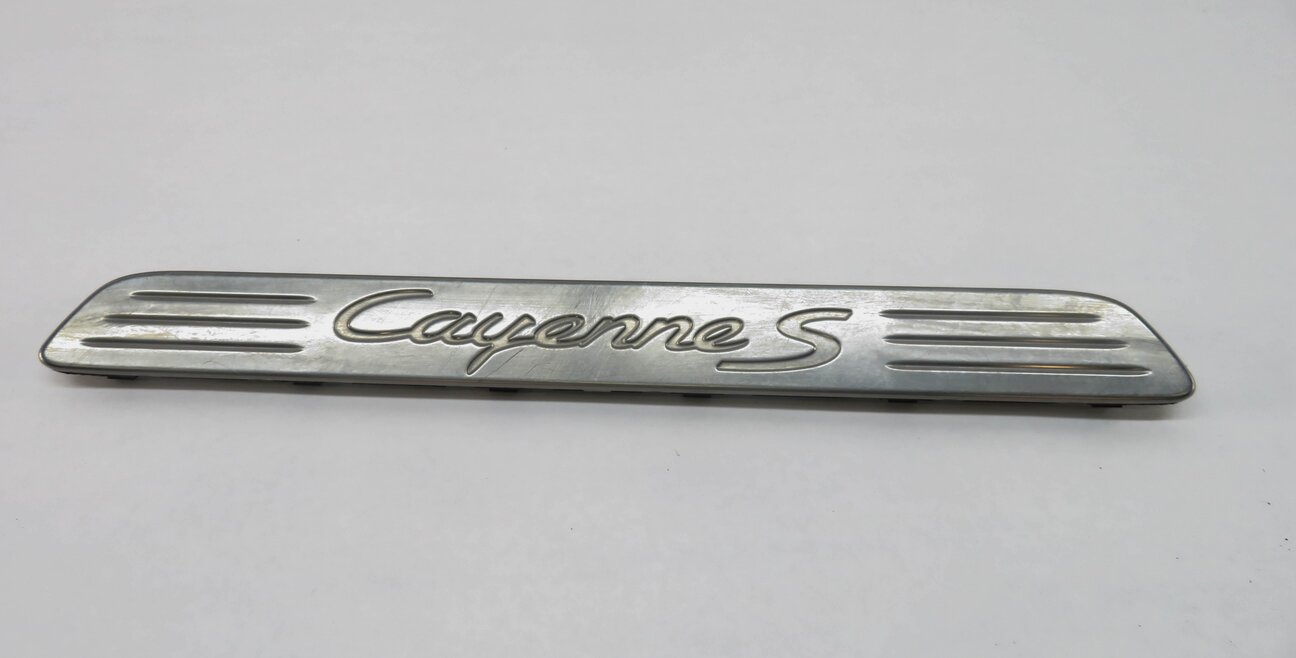 Thumbnail 6: 2012 PORSCHE CAYENNE (958) FRONT & REAR DOOR SILL SCUFF PANEL TRIM SET-4
