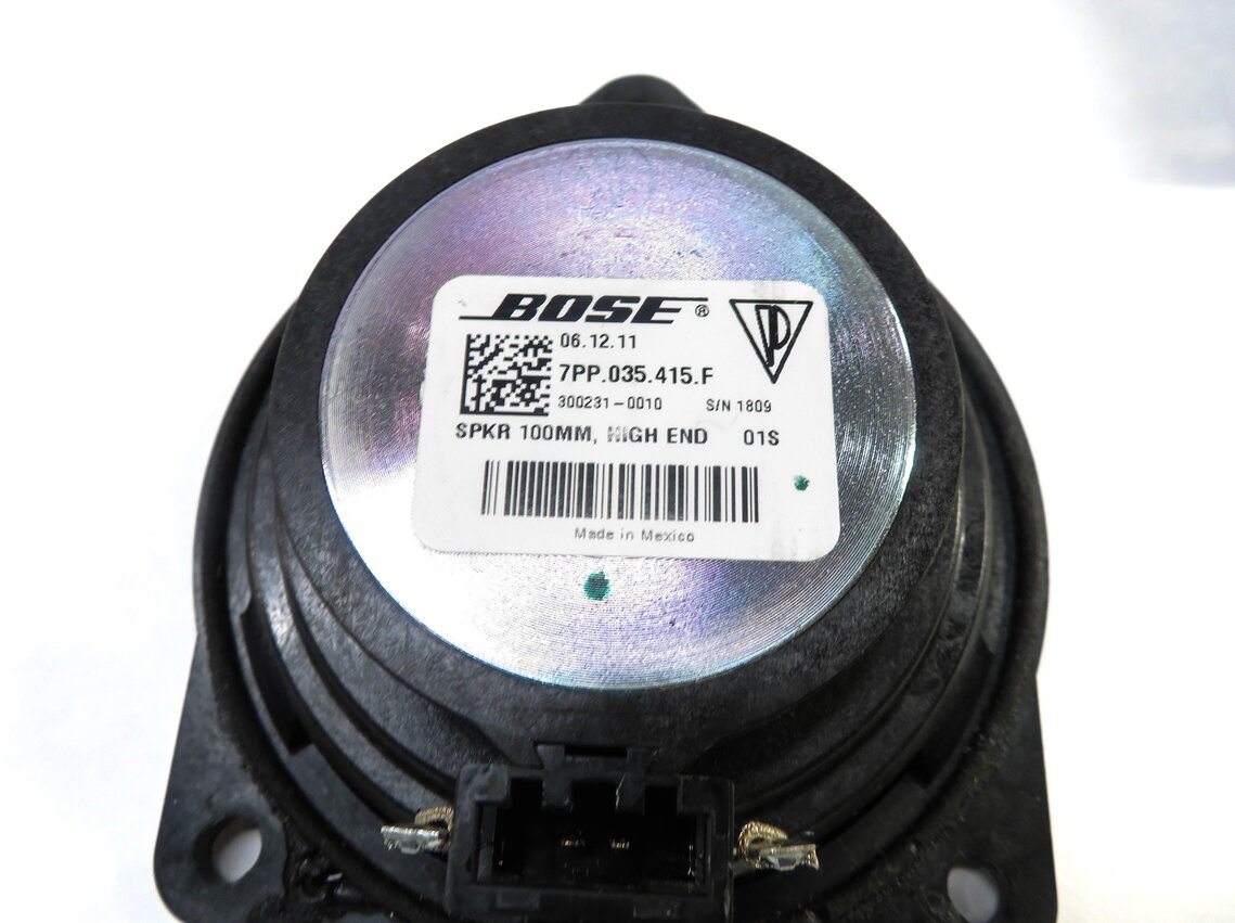 Thumbnail 13: 2012 PORSCHE CAYENNE (958) RADIO STEREO BOSE AUDIO SUBWOOFER TWEETER SPEAKER SET