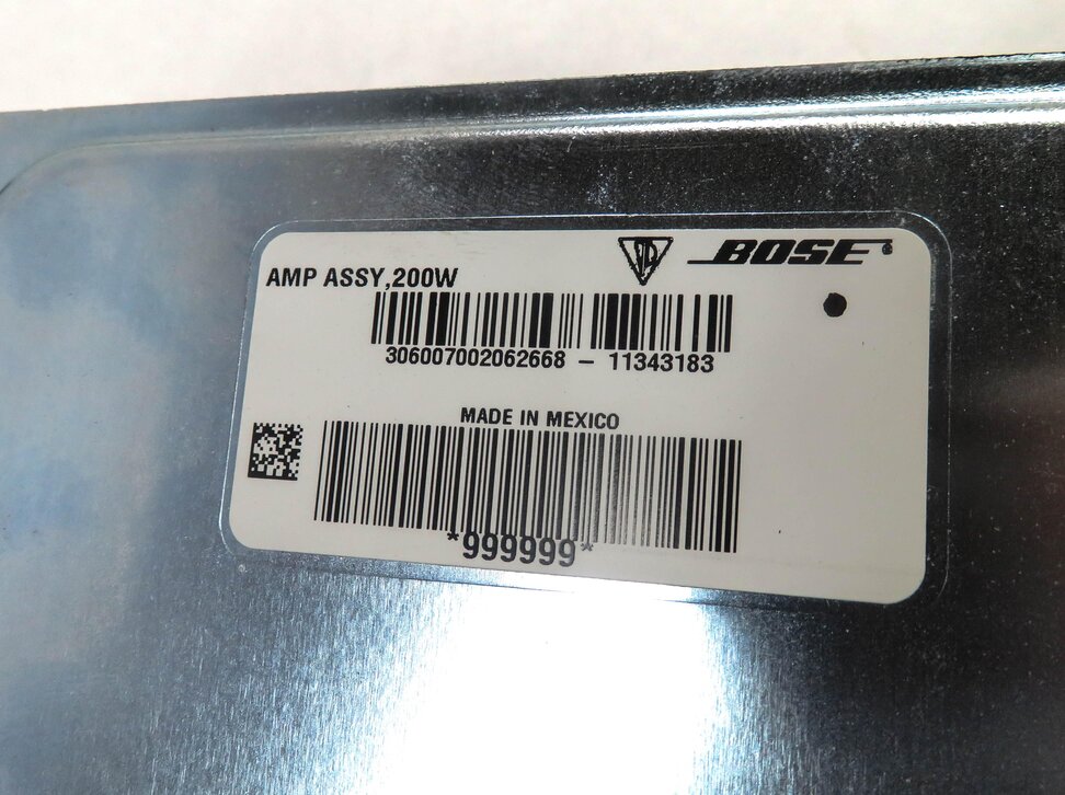 Thumbnail 14: 2012 PORSCHE CAYENNE (958) RADIO STEREO BOSE AUDIO SUBWOOFER TWEETER SPEAKER SET