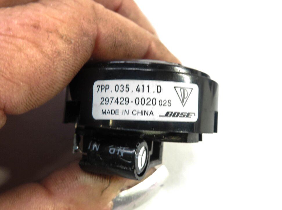 Thumbnail 15: 2012 PORSCHE CAYENNE (958) RADIO STEREO BOSE AUDIO SUBWOOFER TWEETER SPEAKER SET