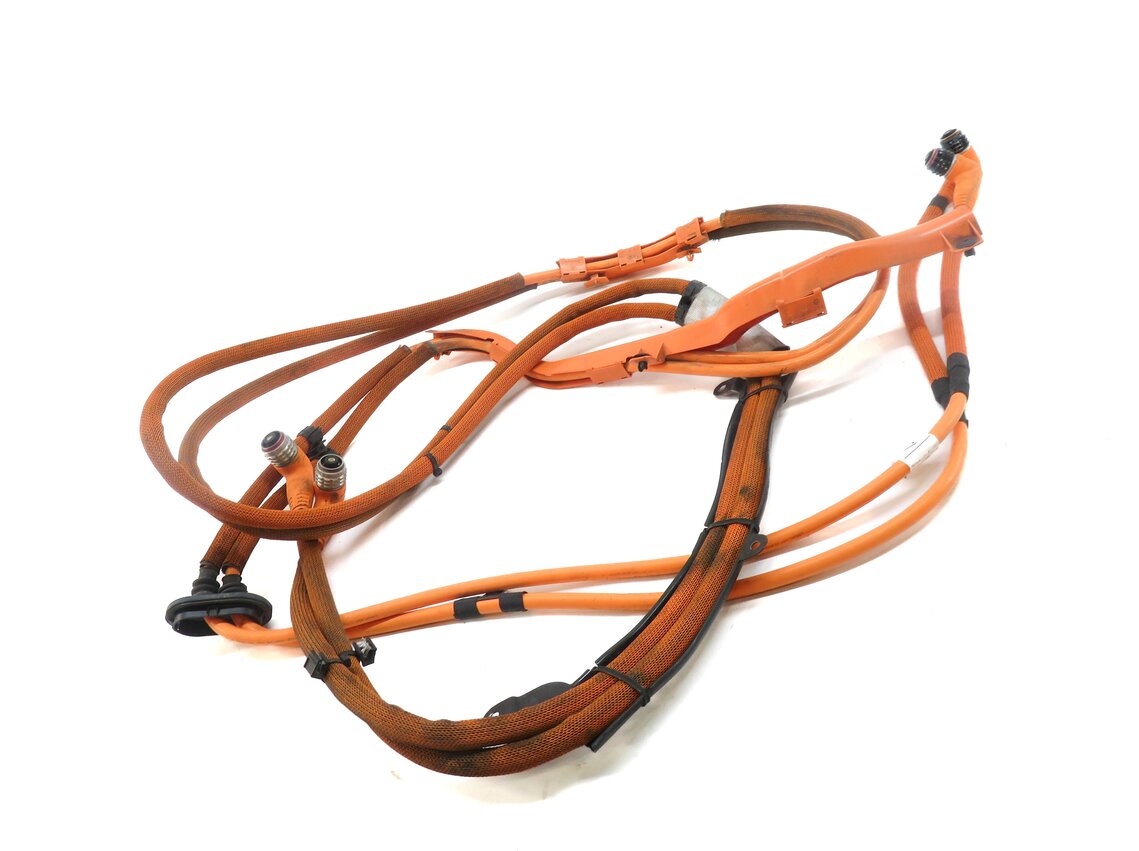 Thumbnail 2: 2012 PORSCHE CAYENNE HYBRID (958) HIGH VOLTAGE BATTERY CABLE HARNESS