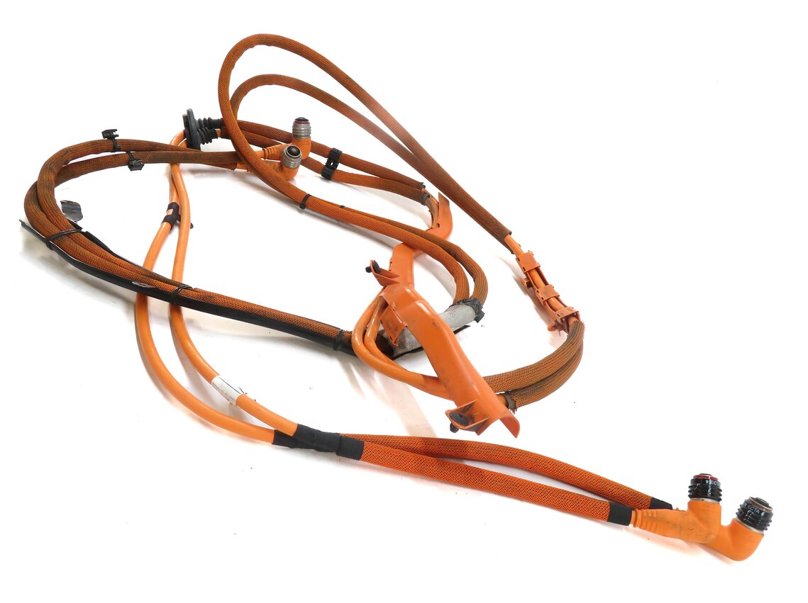 Thumbnail 3: 2012 PORSCHE CAYENNE HYBRID (958) HIGH VOLTAGE BATTERY CABLE HARNESS