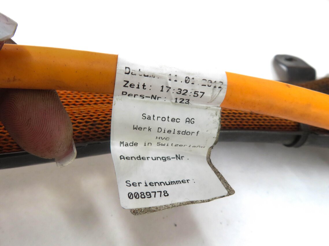 Thumbnail 7: 2012 PORSCHE CAYENNE HYBRID (958) HIGH VOLTAGE BATTERY CABLE HARNESS