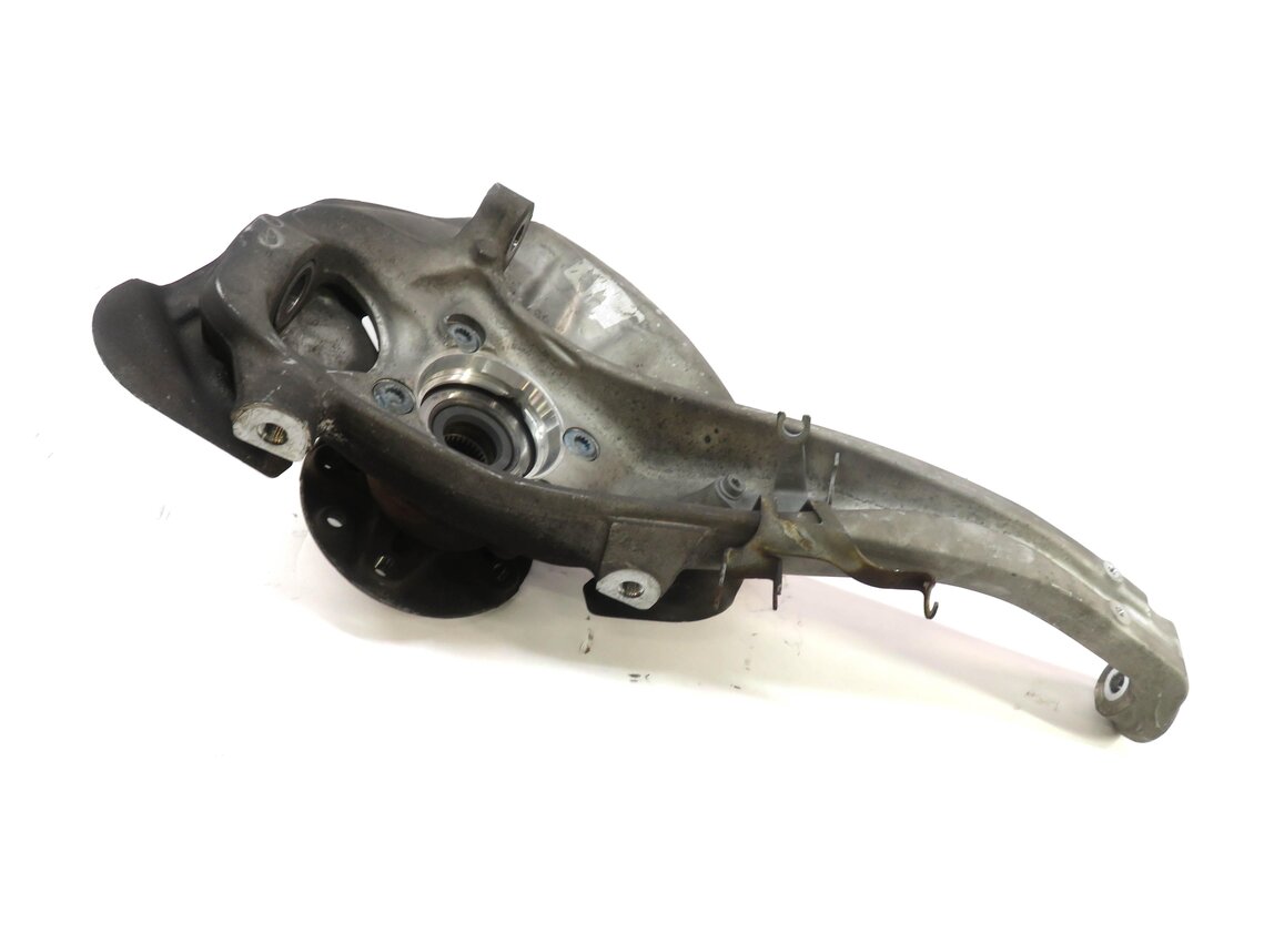 2011-2018 PORSCHE CAYENNE (958) LEFT FRONT DRIVER SPINDLE KNUCKLE WHEEL HUB