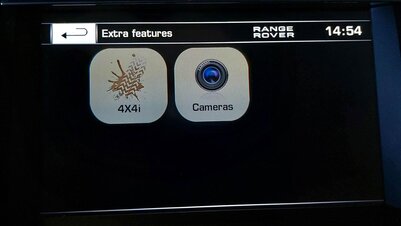 Thumbnail 2: 12-13 LR4 RANGE ROVER SPORT (L320) RADIO STEREO GPS NAVIGATION DISPLAY SCREEN