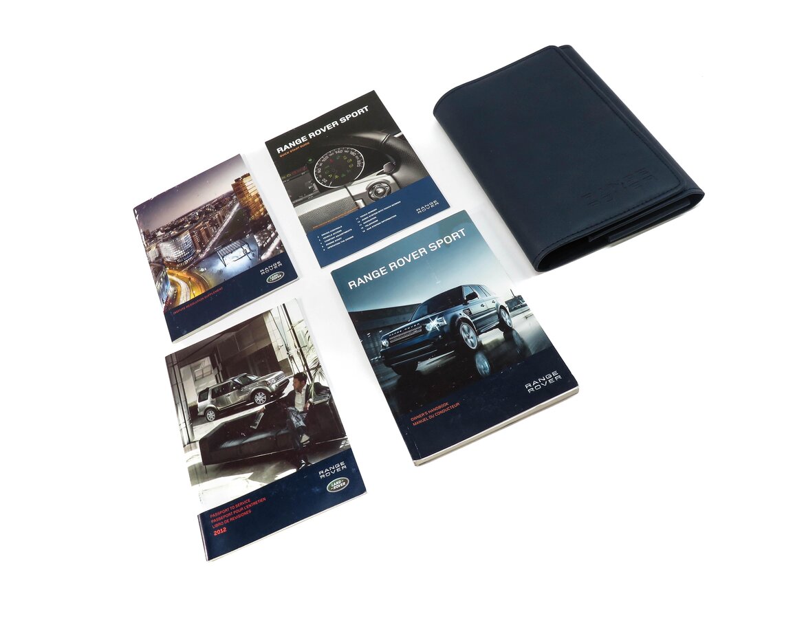 Thumbnail 3: 2012 RANGE ROVER SPORT (L320) OWNERS MANUAL BOOK BOOKLET GUIDE SET w/ CASE