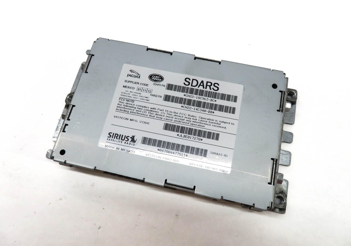 12-13 LAND ROVER LR2 LR4 EVOQUE RANGE ROVER SPORT SIRUIS SATELLITE RADIO MODULE