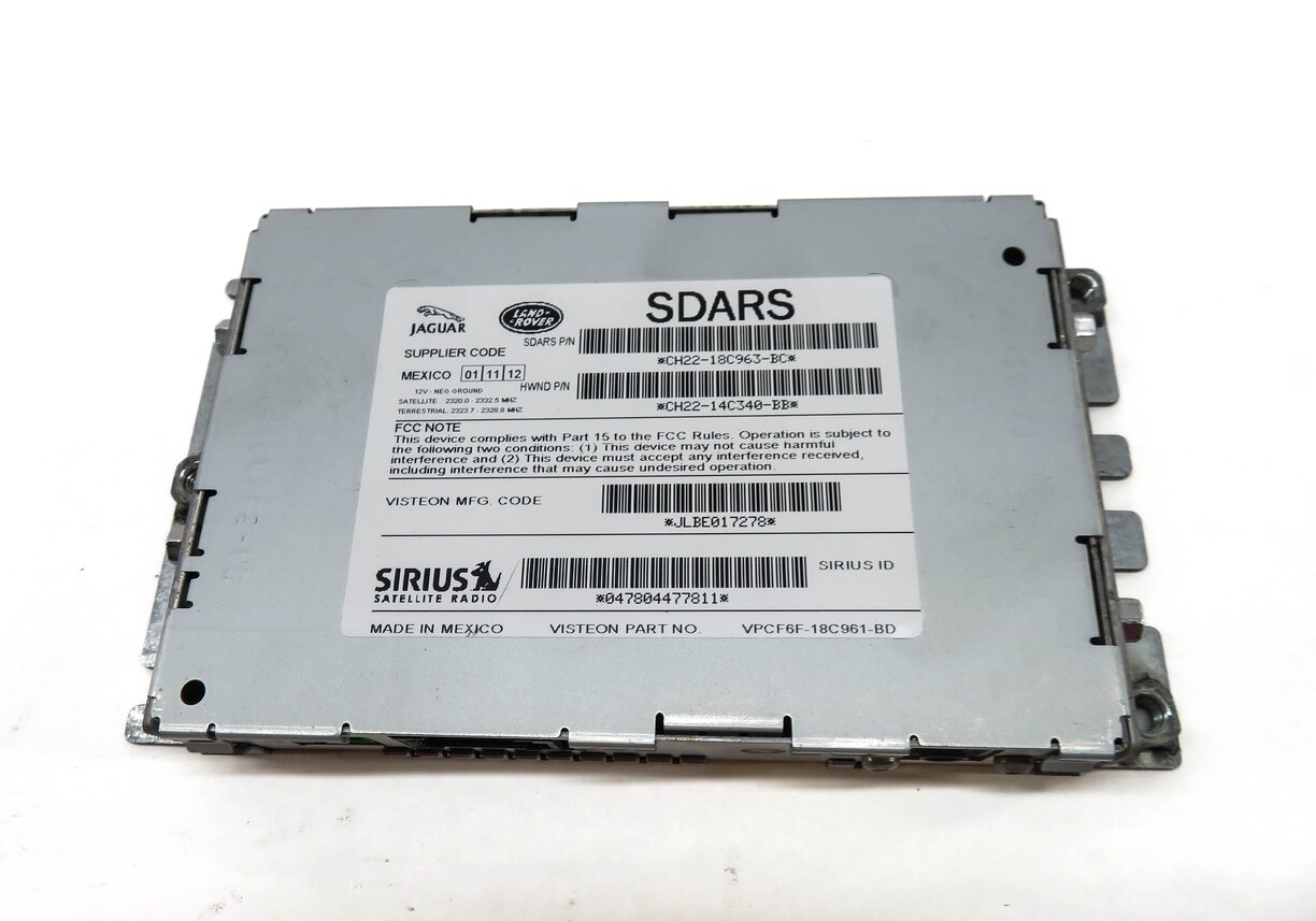 Thumbnail 2: 12-13 LAND ROVER LR2 LR4 EVOQUE RANGE ROVER SPORT SIRUIS SATELLITE RADIO MODULE