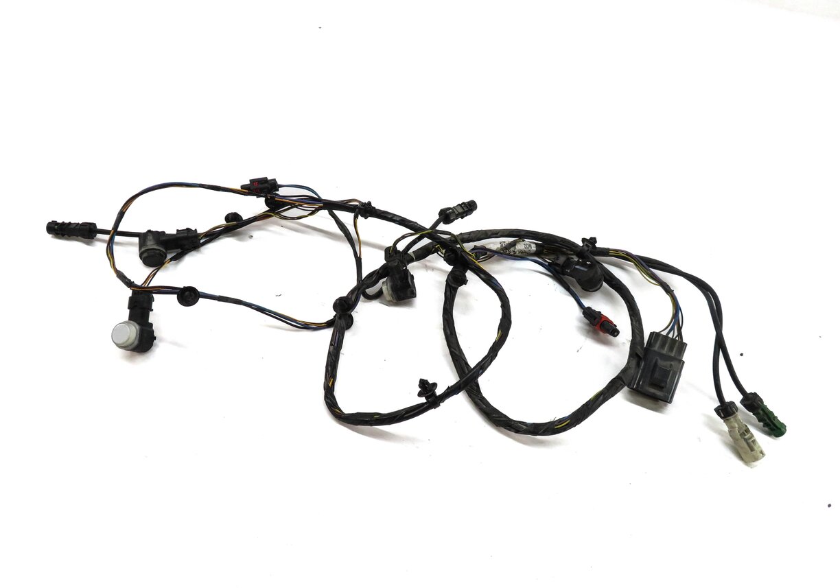 2012 RANGE ROVER SPORT (L320) FRONT PDC PARK SENSOR SET w/ HARNESS (FUJI WHITE)