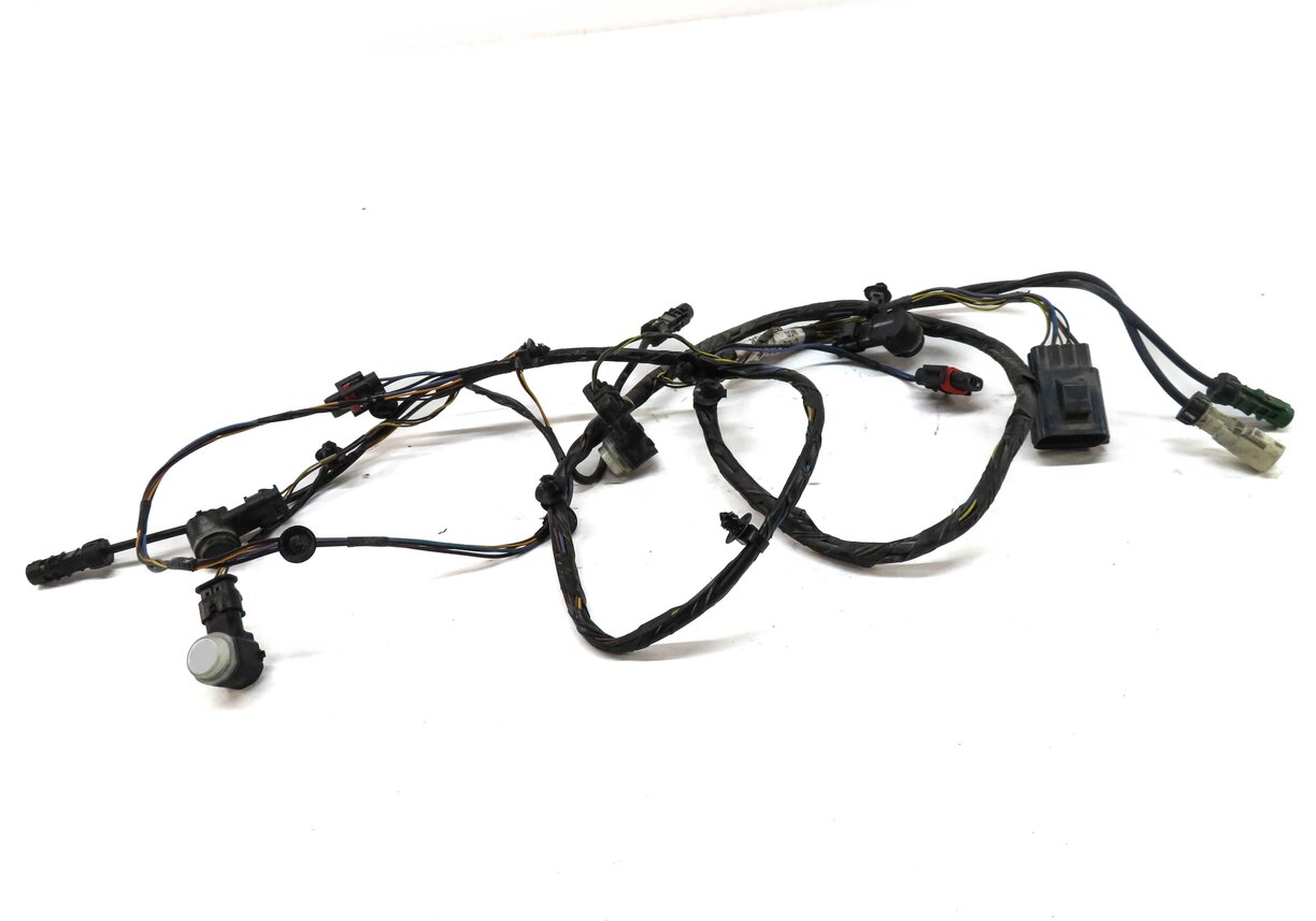 Thumbnail 2: 2012 RANGE ROVER SPORT (L320) FRONT PDC PARK SENSOR SET w/ HARNESS (FUJI WHITE)
