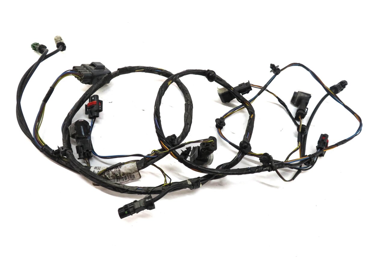 Thumbnail 3: 2012 RANGE ROVER SPORT (L320) FRONT PDC PARK SENSOR SET w/ HARNESS (FUJI WHITE)