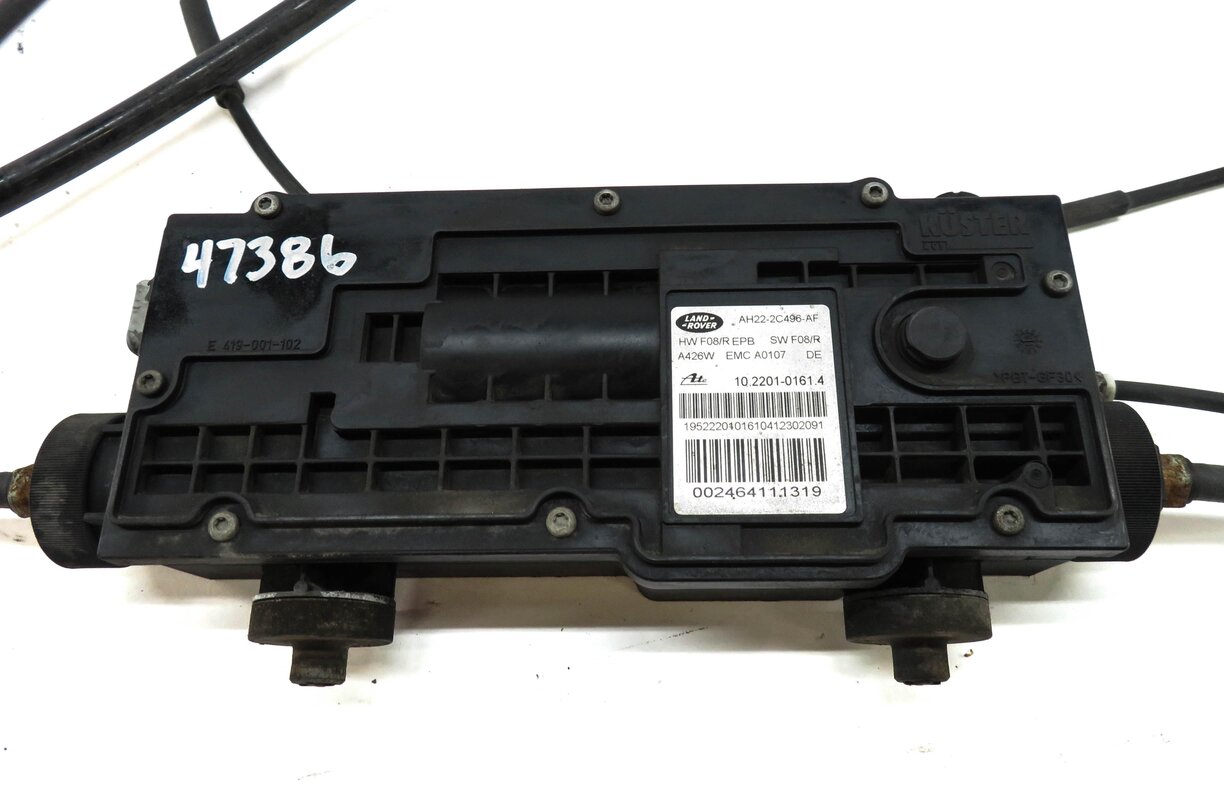 Thumbnail 3: 2012 RANGE ROVER SPORT (L320) EMERGENCY PARKING BRAKE ACTUATOR MOTOR w/ CABLES
