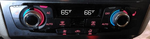 Thumbnail 2: 13-17 AUDI A4 S4 A5 S5 RS5 Q5 SQ5 (B8 8K 8T 8R) HEATER A/C TEMPERATURE CONTROL