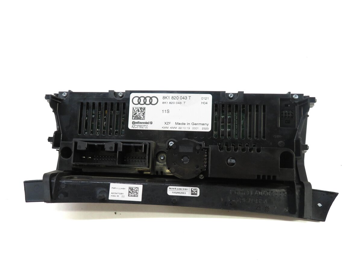Thumbnail 5: 13-17 AUDI A4 S4 A5 S5 RS5 Q5 SQ5 (B8 8K 8T 8R) HEATER A/C TEMPERATURE CONTROL
