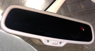 Thumbnail 2: 12-17 AUDI A5 S5 RS5 A8 S8 Q5 SQ5 - AUTODIM REARVIEW MIRROR w/ COMPASS (BEIGE)