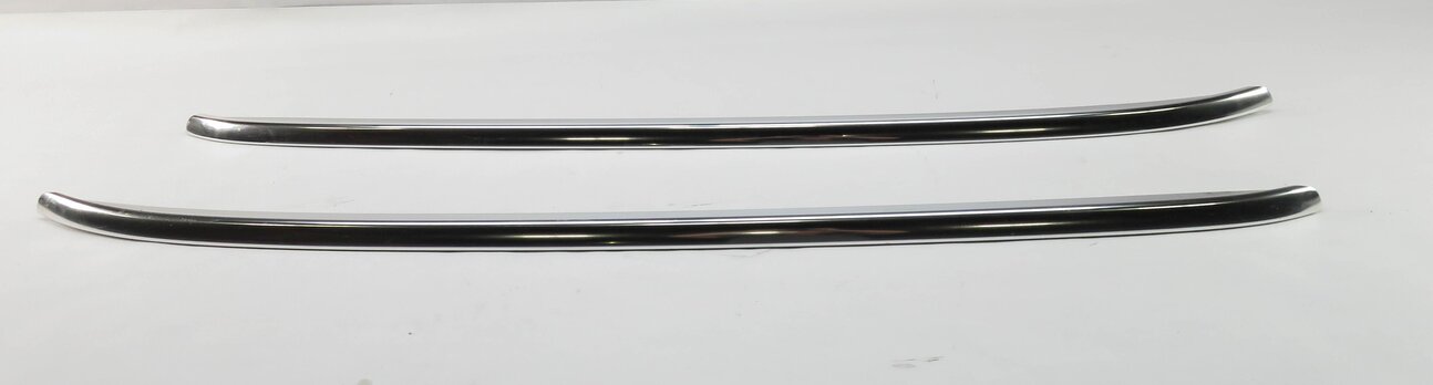 2014 AUDI Q5 (B8 8R) LEFT & RIGHT ROOF RACK LUGGAGE RAIL SET-2 (CHROME)