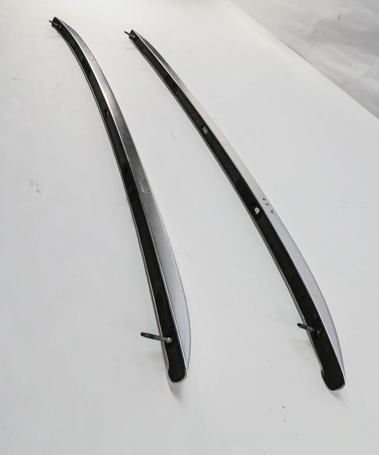 Thumbnail 5: 2014 AUDI Q5 (B8 8R) LEFT & RIGHT ROOF RACK LUGGAGE RAIL SET-2 (CHROME)