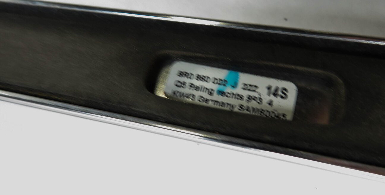 Thumbnail 6: 2014 AUDI Q5 (B8 8R) LEFT & RIGHT ROOF RACK LUGGAGE RAIL SET-2 (CHROME)