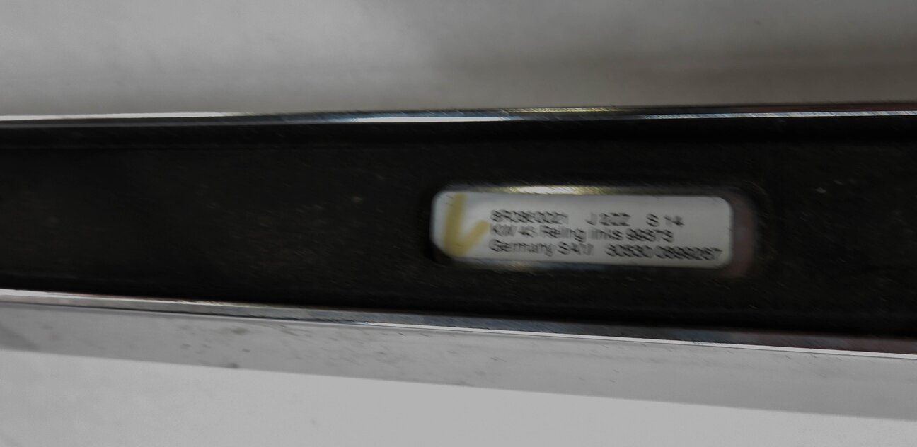 Thumbnail 7: 2014 AUDI Q5 (B8 8R) LEFT & RIGHT ROOF RACK LUGGAGE RAIL SET-2 (CHROME)