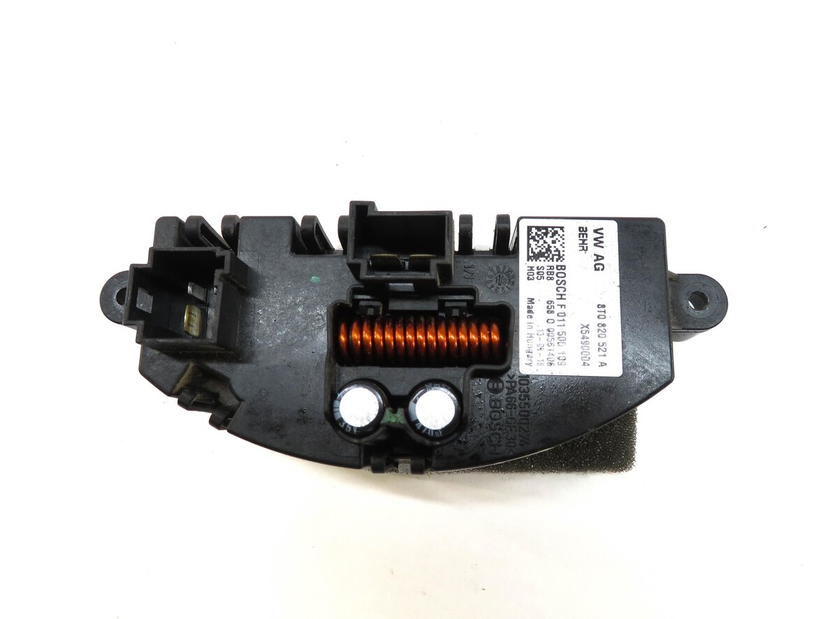 Thumbnail 3: 2014 AUDI Q5 (B8 8R) FRONT HEATER A/C BLOWER MOTOR RESISTOR SPEED RESISTOR