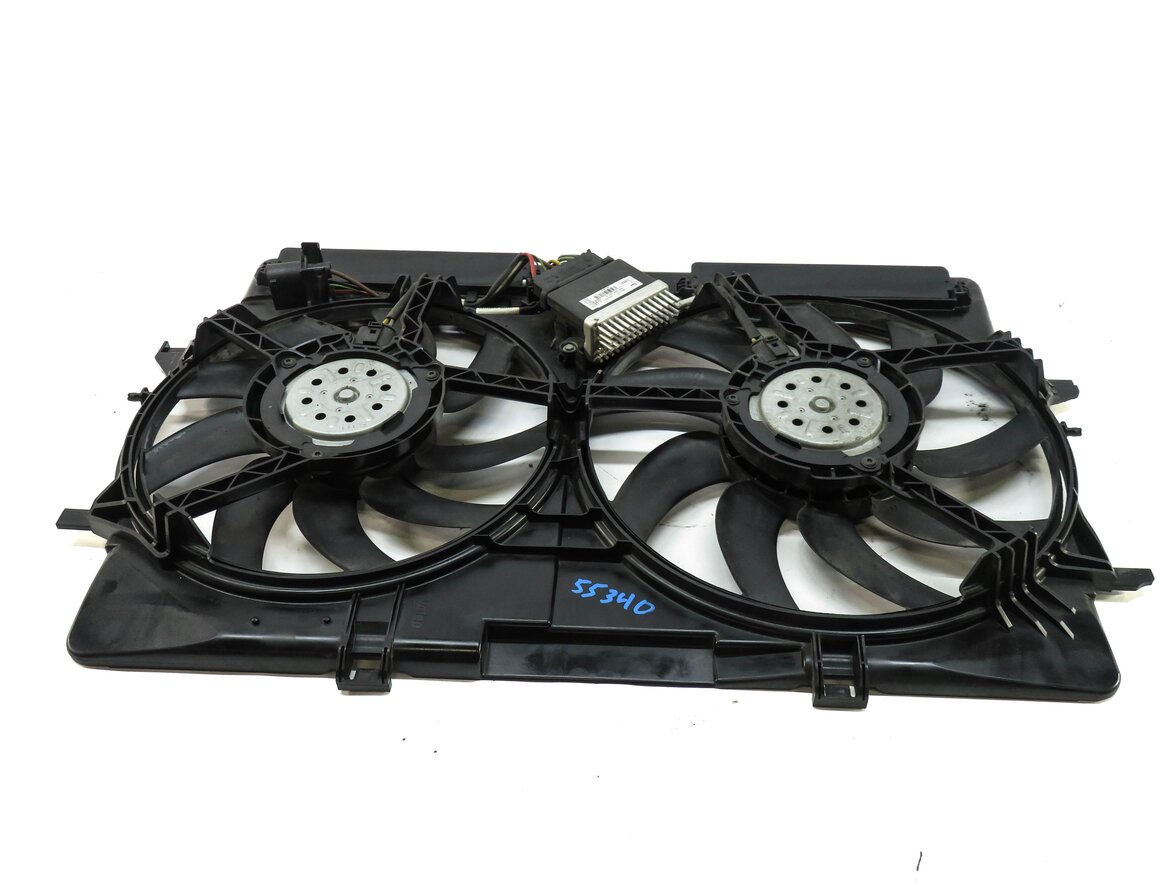Thumbnail 4: 2009-2017 AUDI A4 A5 Q5 S4 (B8 8T 8R) 2.0L 3.0L 3.2L RADIATOR COOLING FAN SHROUD