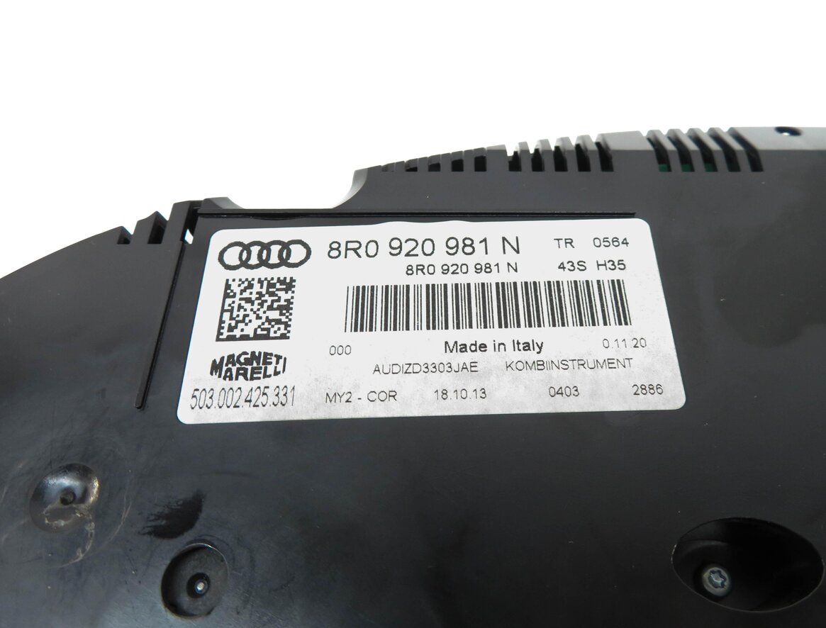 Thumbnail 18: 13-15 AUDI Q5 (B8 8R) 2.0L CPMB TURBO ENGINE ECM BCM IMMOBILIZER MODULE KEY SET