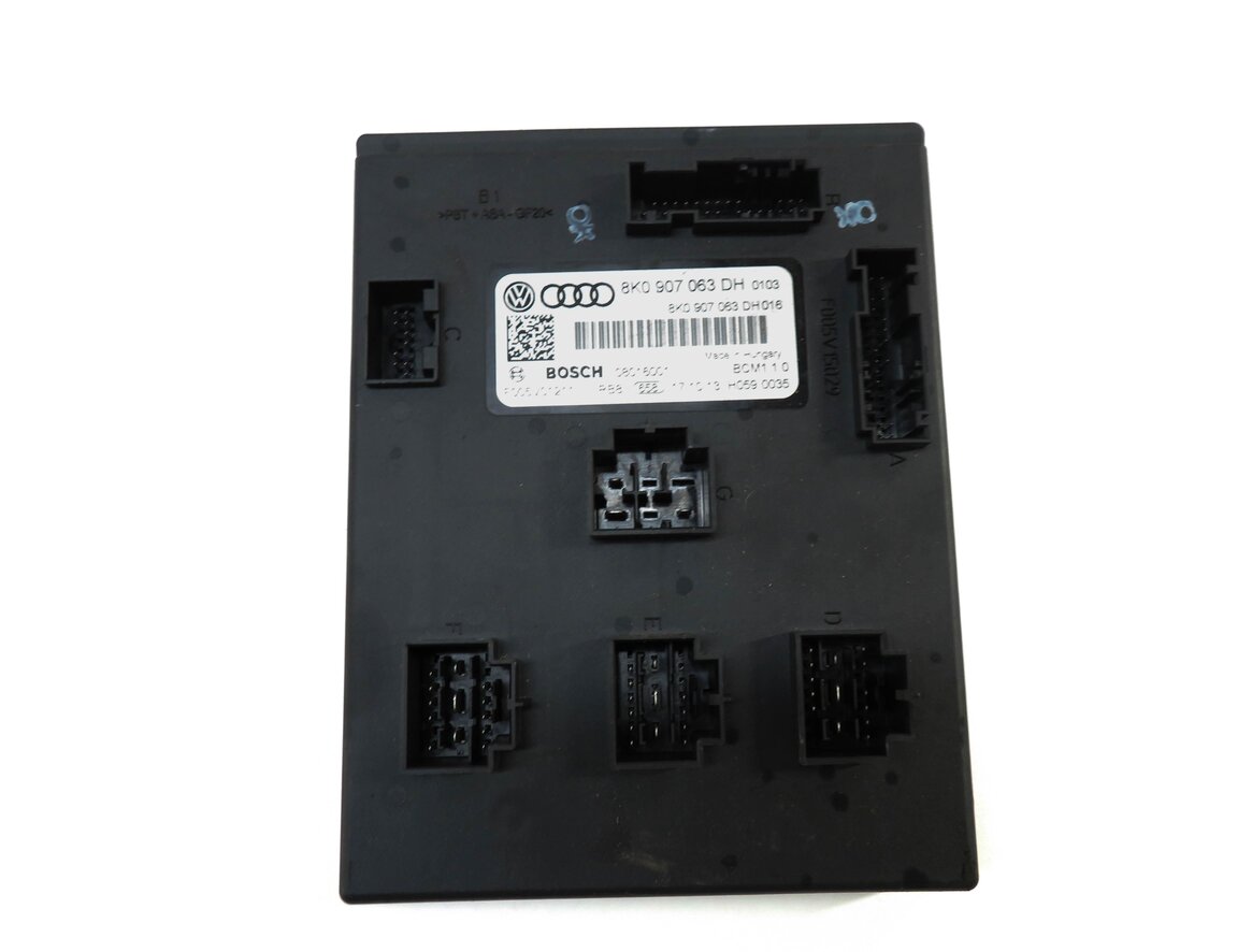 Thumbnail 5: 13-15 AUDI Q5 (B8 8R) 2.0L CPMB TURBO ENGINE ECM BCM IMMOBILIZER MODULE KEY SET