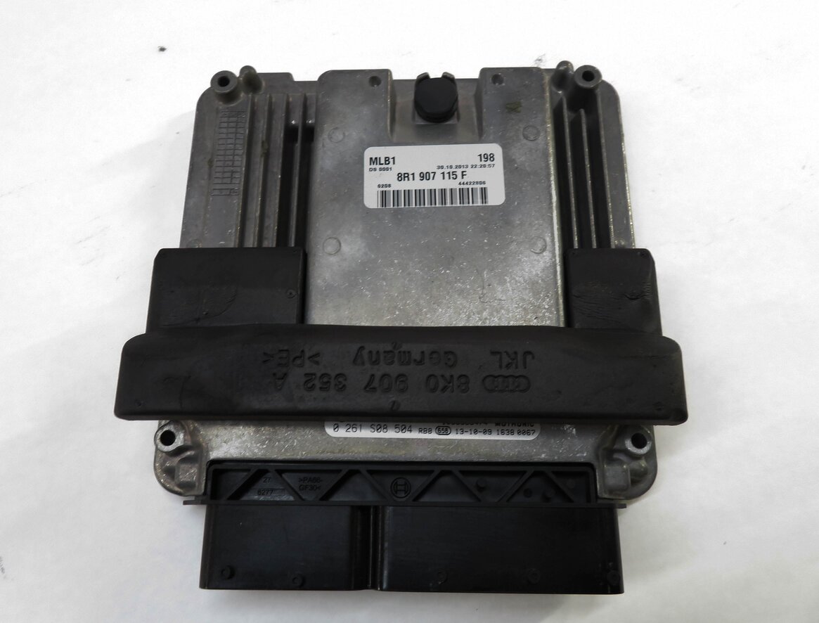Thumbnail 8: 13-15 AUDI Q5 (B8 8R) 2.0L CPMB TURBO ENGINE ECM BCM IMMOBILIZER MODULE KEY SET