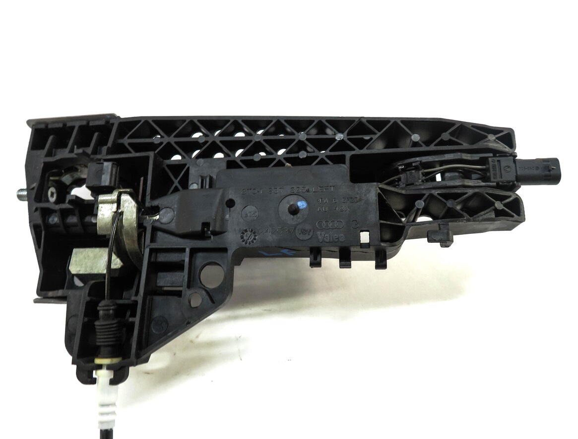 Thumbnail 4: 09-17 AUDI A4 S4 Q5 ALLROAD (B8 8K 8R) LEFT FRONT KEYLESS DOOR HANDLE (BLACK L8)
