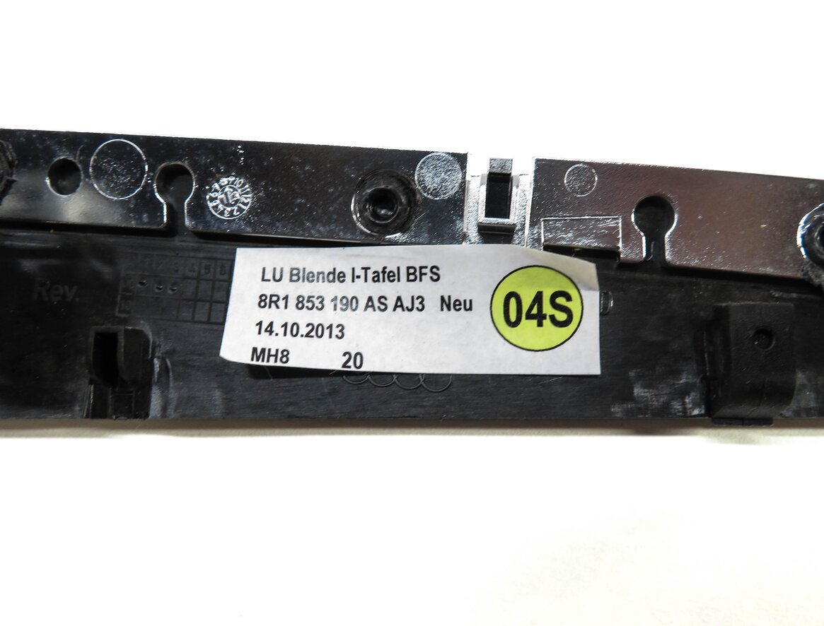 Thumbnail 11: 2014 AUDI Q5 (B8 8R) DASH DOOR CONSOLE WOOD GRAIN TRIM PANEL SET (ASH BROWN AJ3)