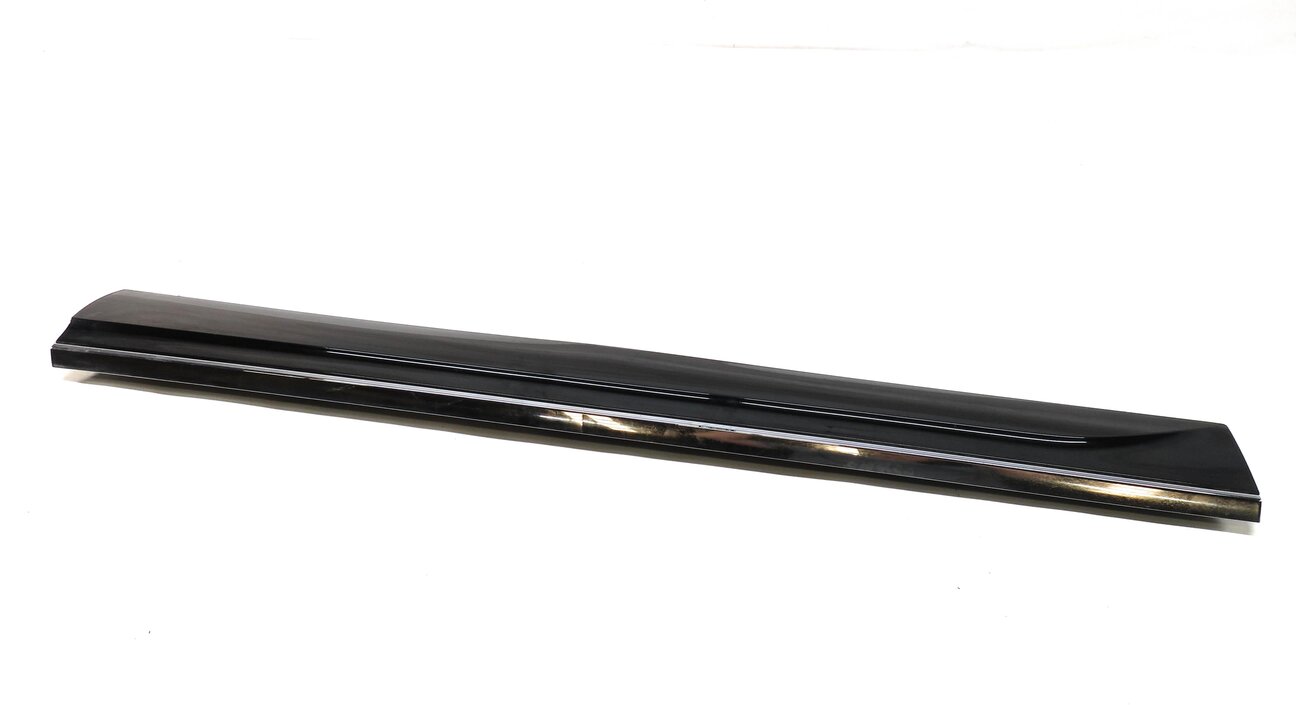 2014 AUDI Q5 (B8 8R) LEFT FRONT DRIVER DOOR LOWER MOULDING RUNNER TRIM (BLACK)