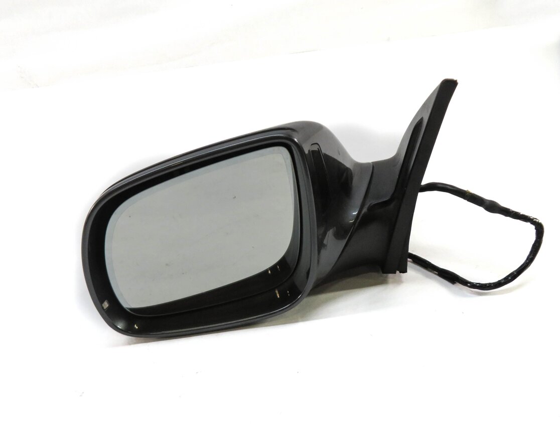 Thumbnail 1: 2013-2015 AUDI Q7 (4L) LEFT DRIVER P-FOLD BLIND SPOT DOOR MIRROR (DAYTONA GRAY)